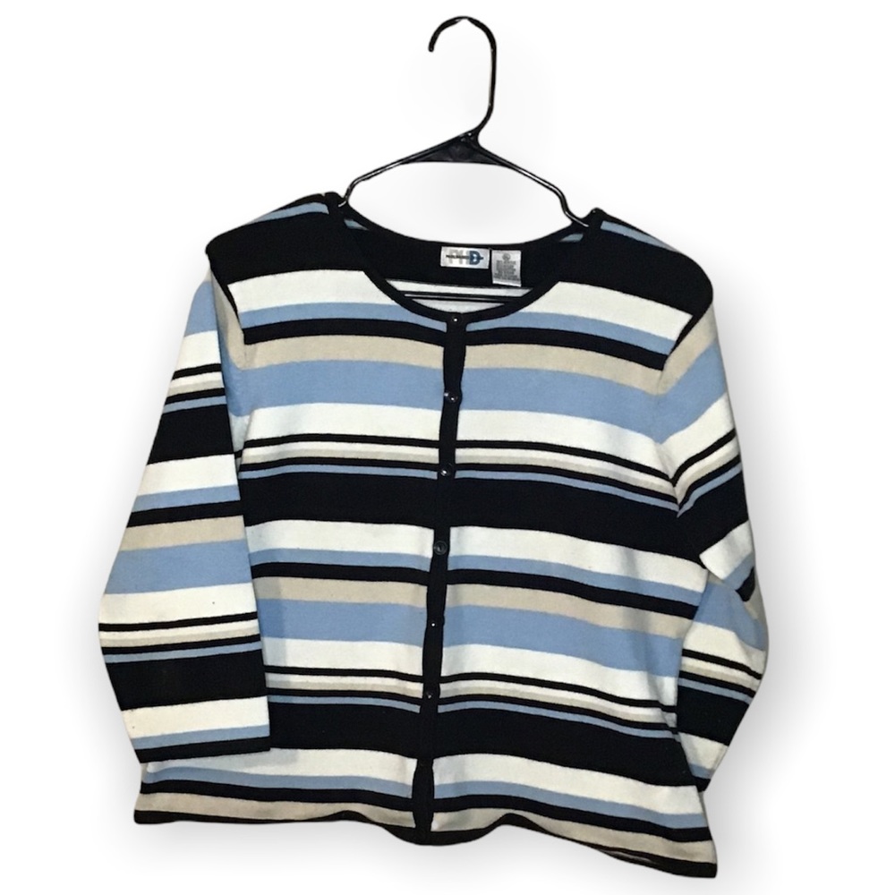 Paul Harris Design striped sweater blouse